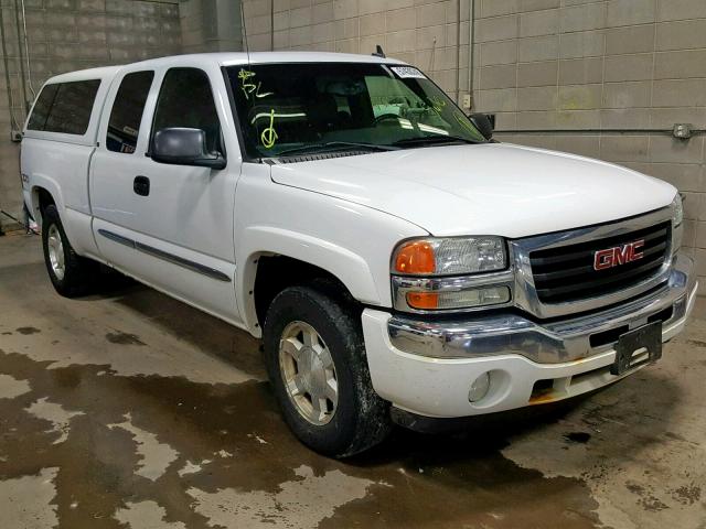 1GTEK19ZX6Z237574 - 2006 GMC NEW SIERRA WHITE photo 1