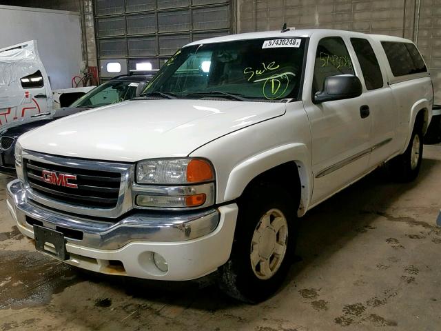 1GTEK19ZX6Z237574 - 2006 GMC NEW SIERRA WHITE photo 2