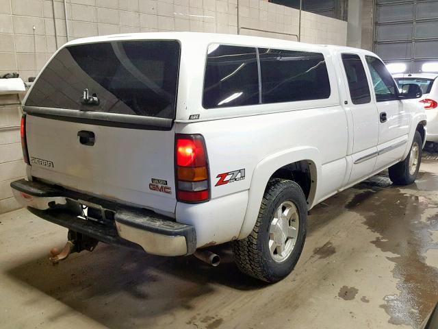 1GTEK19ZX6Z237574 - 2006 GMC NEW SIERRA WHITE photo 4