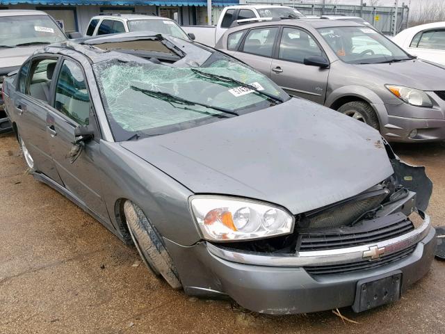 1G1ZT54845F185890 - 2005 CHEVROLET MALIBU LS 灰色 照片 1