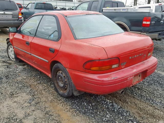 JF1GC4353XH500823 - 1999 SUBARU IMPREZA L RED photo 3