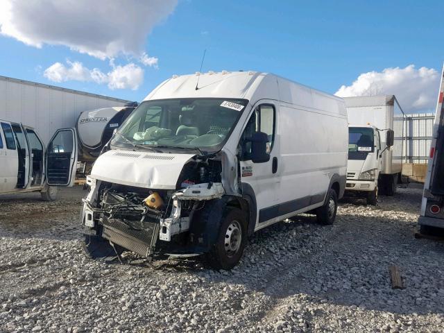 3C6TRVDGXGE101451 - 2016 RAM PROMASTER WHITE photo 2