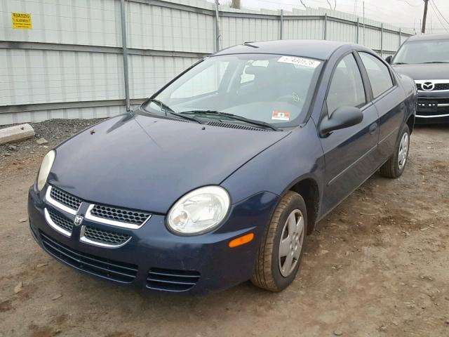 1B3ES26C35D131499 - 2005 DODGE NEON BASE BLUE photo 2