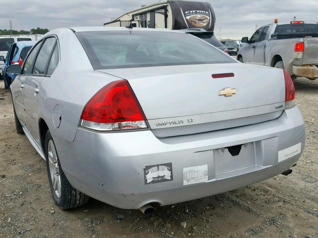 2G1WB5E39E1173623 - 2014 CHEVROLET IMPALA LIM SILVER photo 3