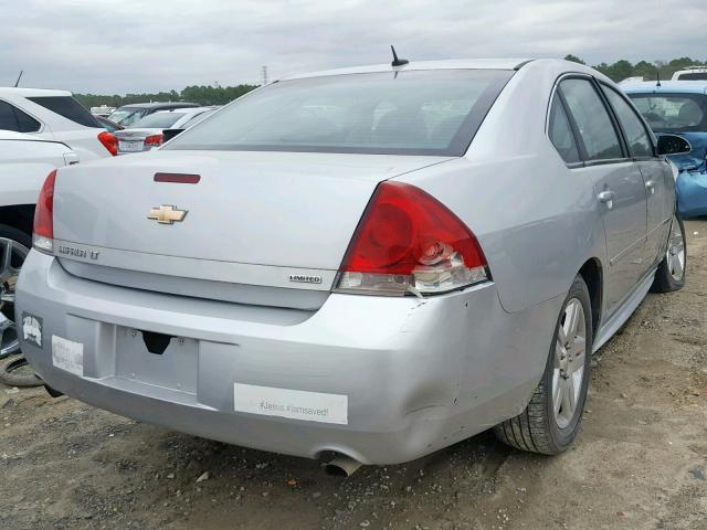 2G1WB5E39E1173623 - 2014 CHEVROLET IMPALA LIM SILVER photo 4