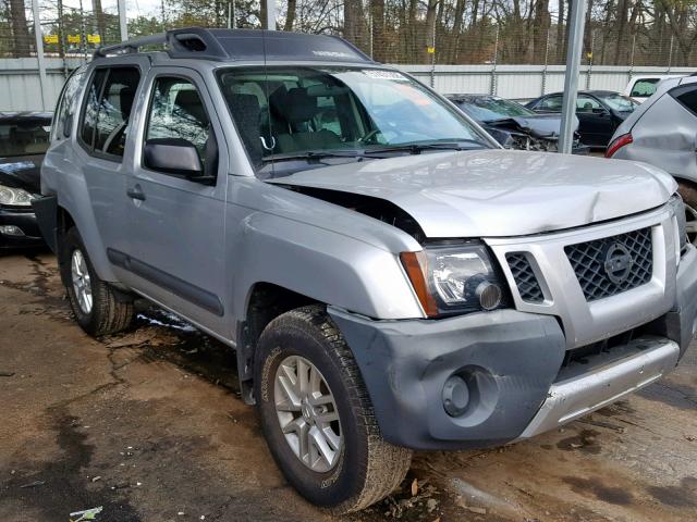 5N1AN0NW8EN811926 - 2014 NISSAN XTERRA X SILVER photo 1