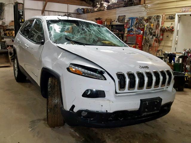 1C4PJMCS2HW616274 - 2017 JEEP CHEROKEE L WHITE photo 1