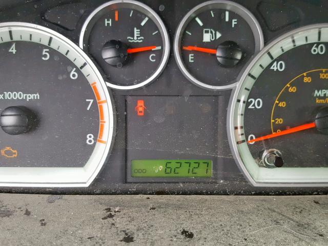 KL1TD6DEXAB083251 - 2010 CHEVROLET AVEO LS BLACK photo 8