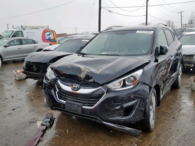 KM8JU3AG2FU098709 - 2015 HYUNDAI TUCSON LIM BLACK photo 2