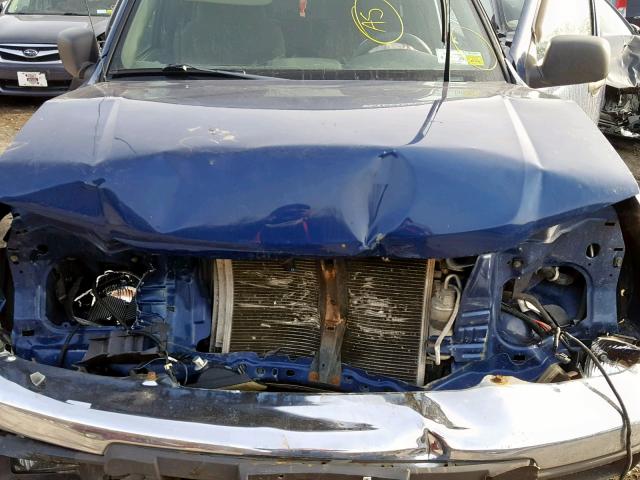 1GCDS196958114967 - 2005 CHEVROLET COLORADO BLUE photo 7