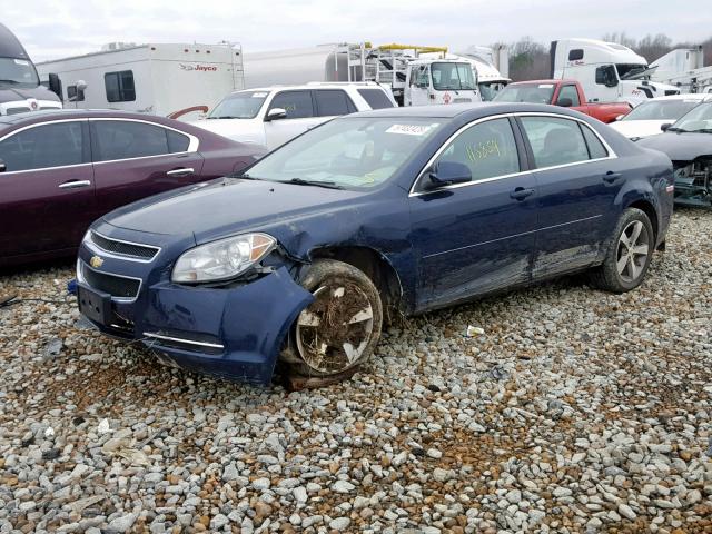 1G1ZC5E19BF373284 - 2011 CHEVROLET MALIBU 1LT 蓝色 照片 2