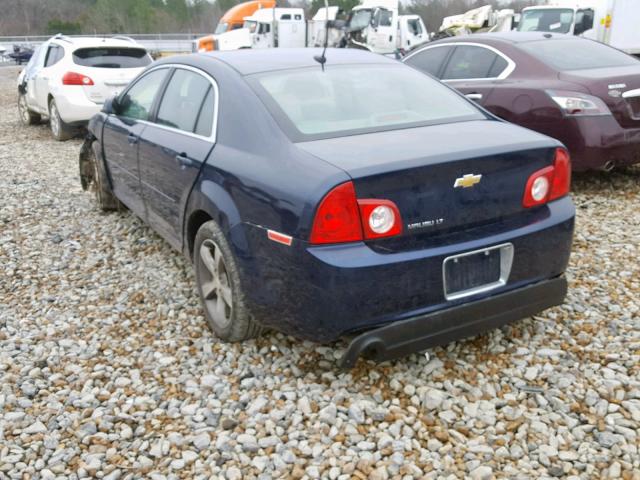 1G1ZC5E19BF373284 - 2011 CHEVROLET MALIBU 1LT 蓝色 照片 3