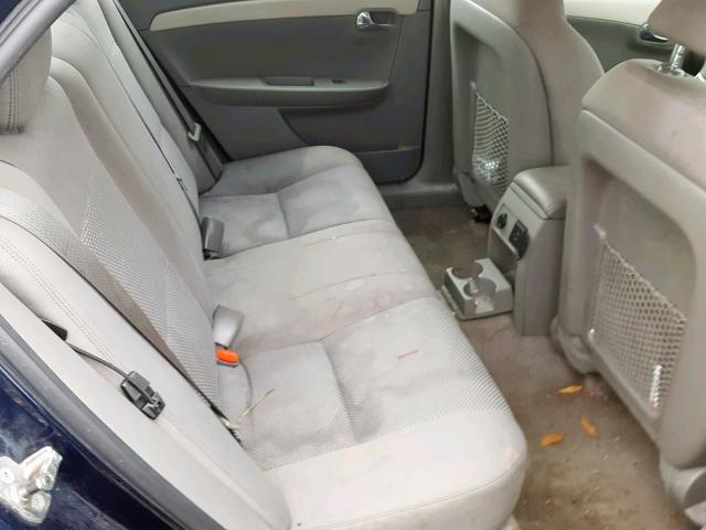 1G1ZC5E19BF373284 - 2011 CHEVROLET MALIBU 1LT 蓝色 照片 6