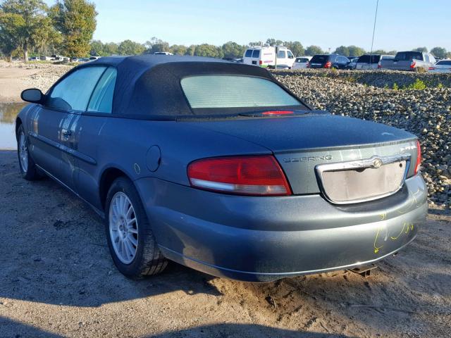 1C3EL55R06N282285 - 2006 CHRYSLER SEBRING TO BLUE photo 3