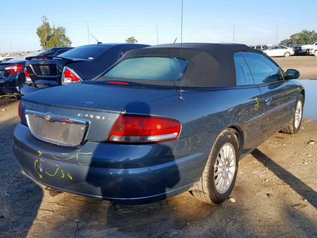 1C3EL55R06N282285 - 2006 CHRYSLER SEBRING TO BLUE photo 4