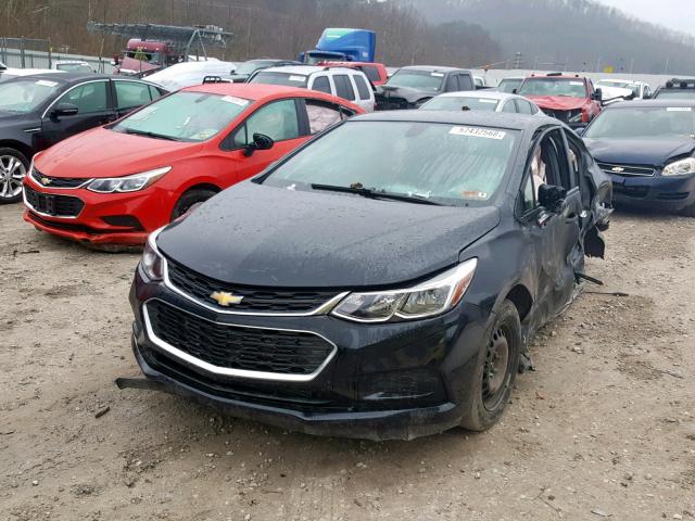 1G1BC5SM8G7253834 - 2016 CHEVROLET CRUZE LS BLACK photo 2