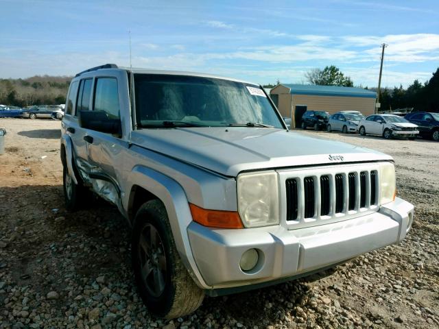 1J8HH48K76C206649 - 2006 JEEP COMMANDER 银色 照片 1