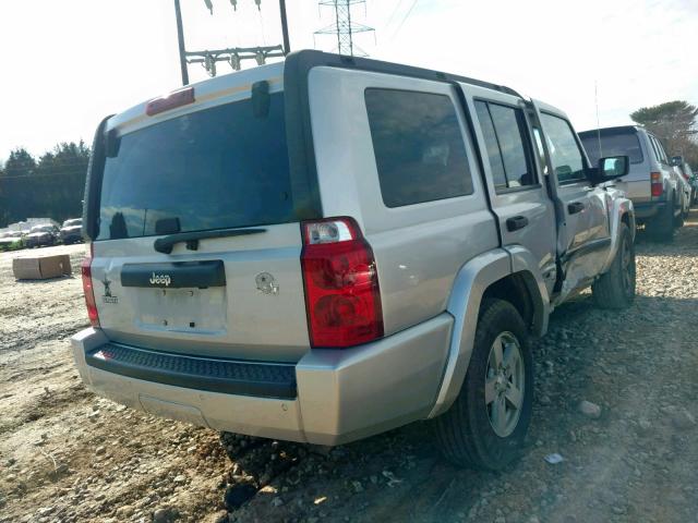 1J8HH48K76C206649 - 2006 JEEP COMMANDER 银色 照片 4