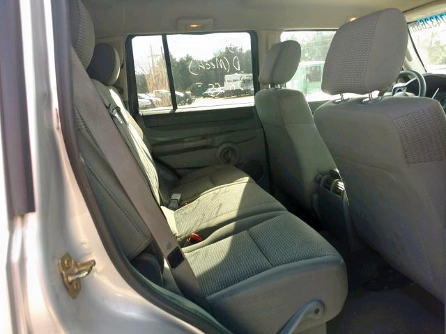 1J8HH48K76C206649 - 2006 JEEP COMMANDER 银色 照片 6