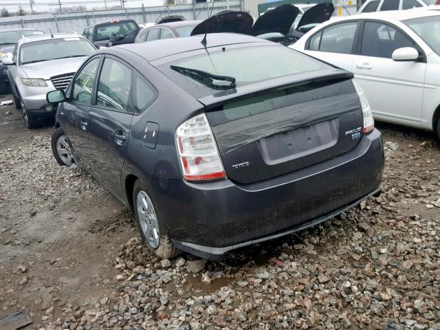 JTDKB20UX73275188 - 2007 TOYOTA PRIUS CHARCOAL photo 3