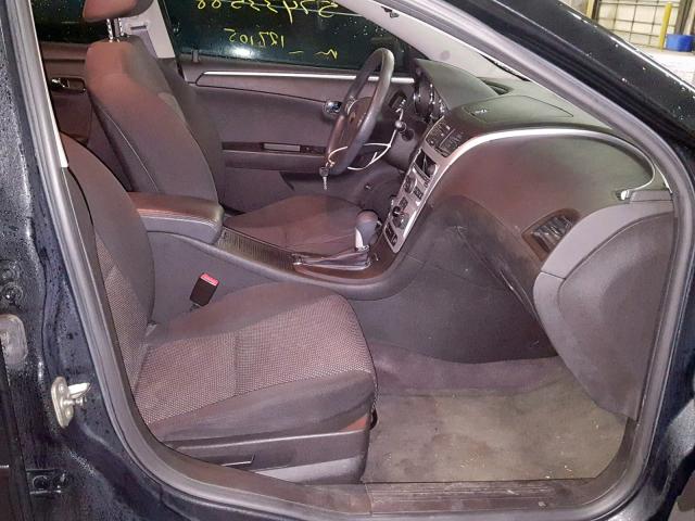 1G1ZC5E06CF153531 - 2012 CHEVROLET MALIBU 1LT BLACK photo 5