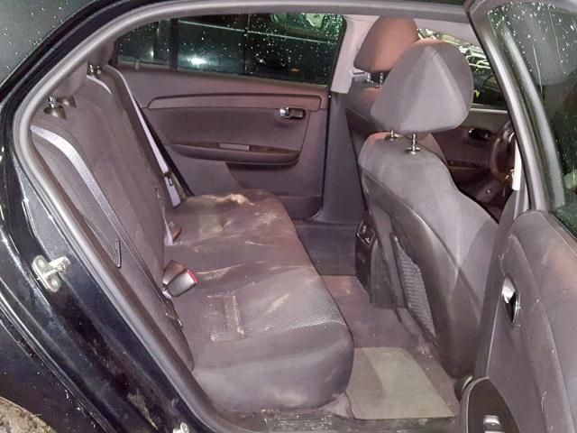 1G1ZC5E06CF153531 - 2012 CHEVROLET MALIBU 1LT BLACK photo 6