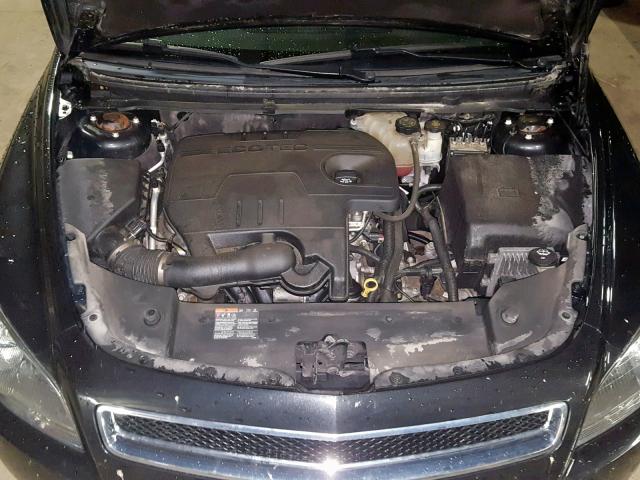 1G1ZC5E06CF153531 - 2012 CHEVROLET MALIBU 1LT BLACK photo 7