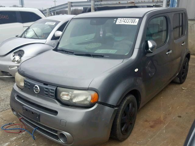 JN8AZ2KR2AT153159 - 2010 NISSAN CUBE BASE GRAY photo 2