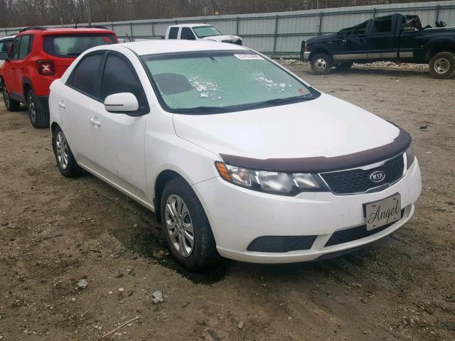 KNAFU4A21D5724629 - 2013 KIA FORTE EX WHITE photo 1