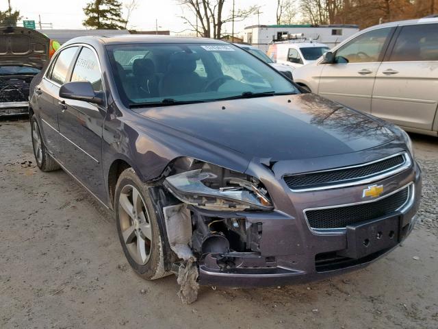 1G1ZC5EU0BF174067 - 2011 CHEVROLET MALIBU 1LT SILVER photo 1