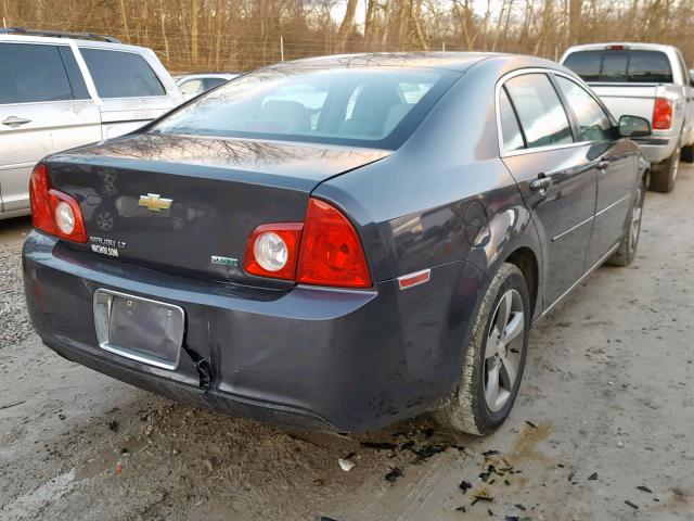 1G1ZC5EU0BF174067 - 2011 CHEVROLET MALIBU 1LT SILVER photo 4