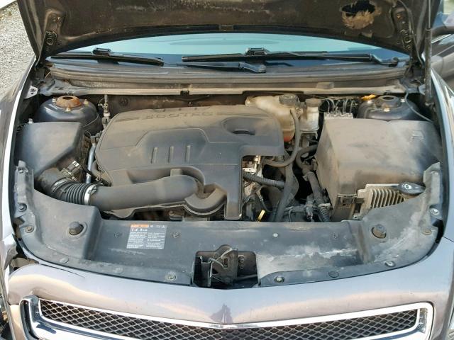 1G1ZC5EU0BF174067 - 2011 CHEVROLET MALIBU 1LT SILVER photo 7