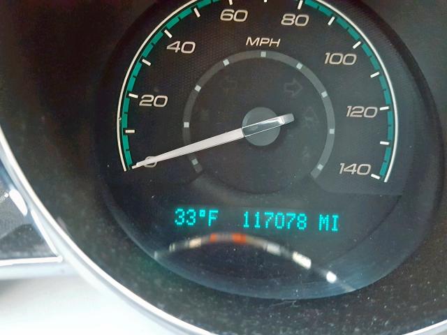 1G1ZC5EU0BF174067 - 2011 CHEVROLET MALIBU 1LT SILVER photo 8