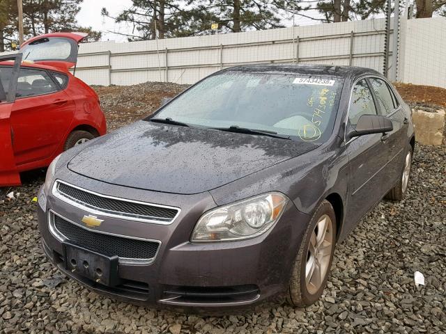 1G1ZB5E17BF205808 - 2011 CHEVROLET MALIBU LS ნაცრისფერი ფოტო 2