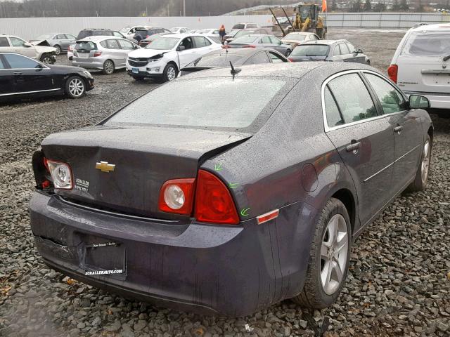 1G1ZB5E17BF205808 - 2011 CHEVROLET MALIBU LS ნაცრისფერი ფოტო 4