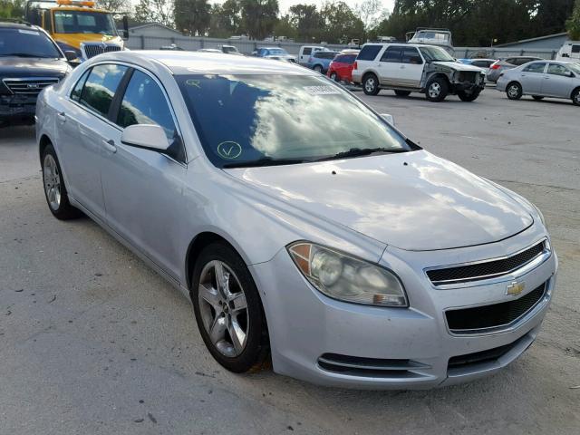 1G1ZC5E04AF183317 - 2010 CHEVROLET MALIBU 1LT SILVER photo 1