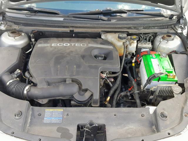 1G1ZC5E04AF183317 - 2010 CHEVROLET MALIBU 1LT SILVER photo 7