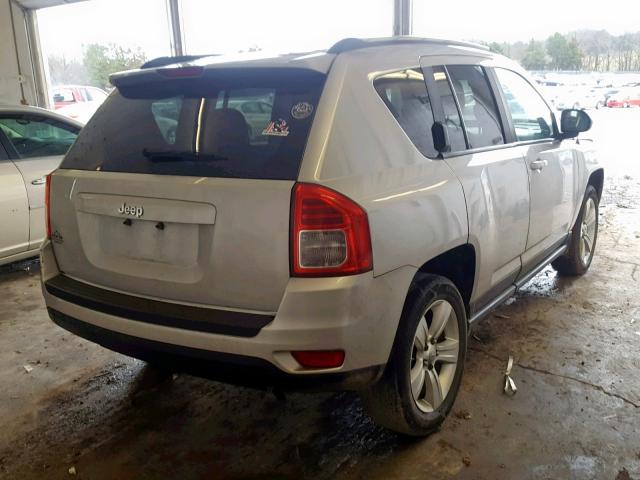 1J4NT1FB0BD260013 - 2011 JEEP COMPASS SP 银色 照片 4