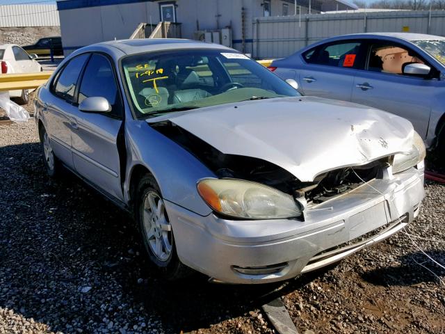 1FAFP56UX6A237620 - 2006 FORD TAURUS SEL SILVER photo 1