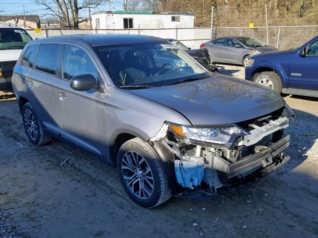 JA4AD2A34GZ013461 - 2016 MITSUBISHI OUTLANDER GRAY photo 1