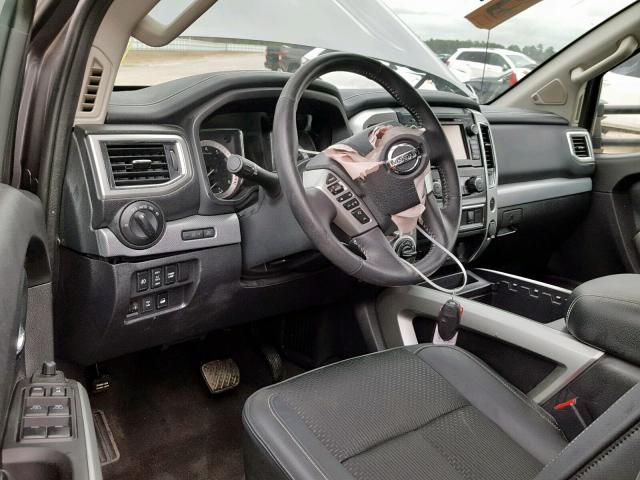 1N6AA1E59JN518170 - 2018 NISSAN TITAN SV CHARCOAL photo 9