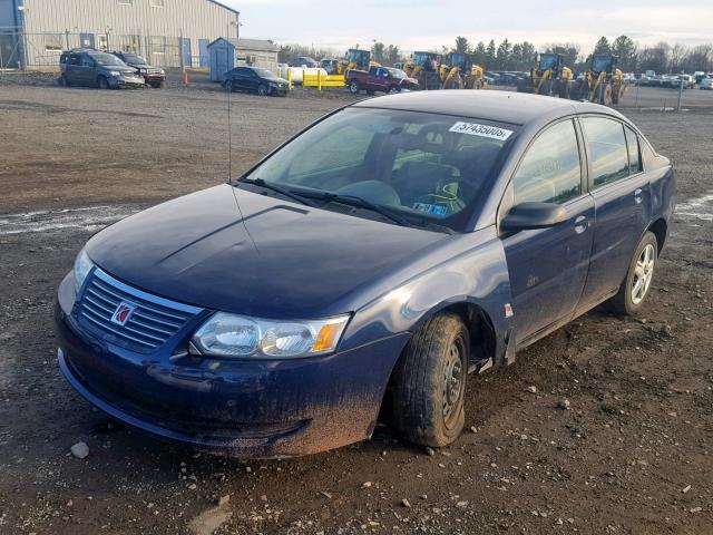 1G8AJ55F97Z182227 - 2007 SATURN ION LEVEL BLUE photo 2