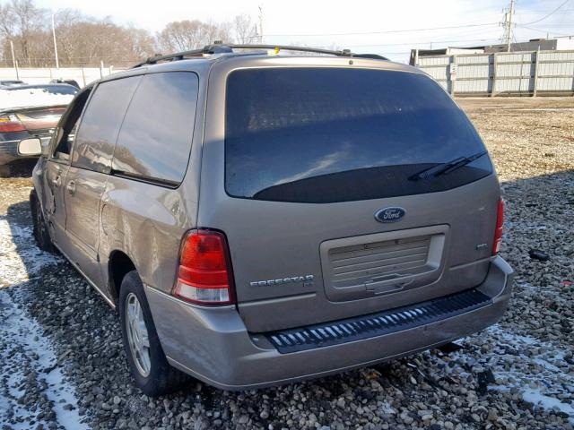 2FMZA52265BA23784 - 2005 FORD FREESTAR S TAN photo 3