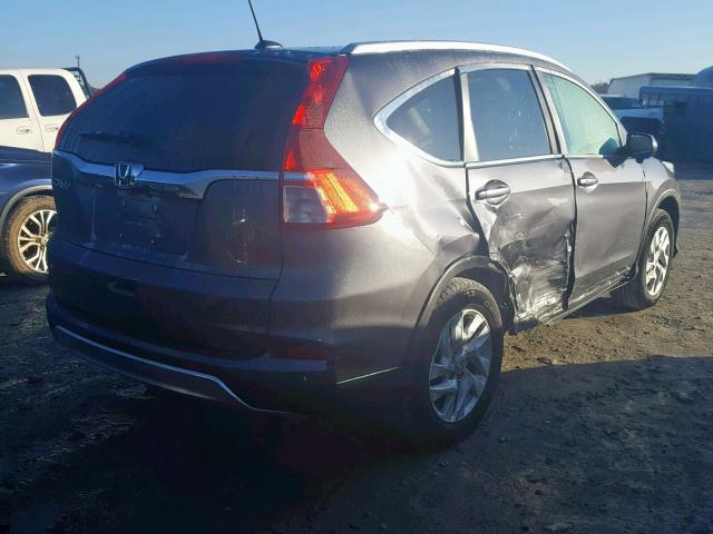 2HKRM3H71GH556779 - 2016 HONDA CR-V EXL GRAY photo 4