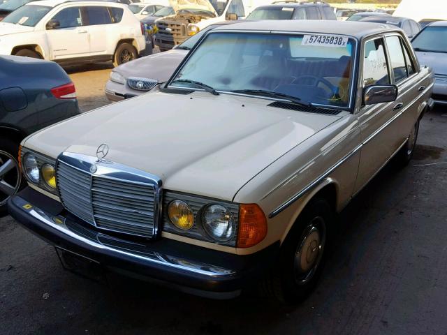 WBD12312312210215 - 1981 MERCEDES-BENZ 240D TAN photo 2