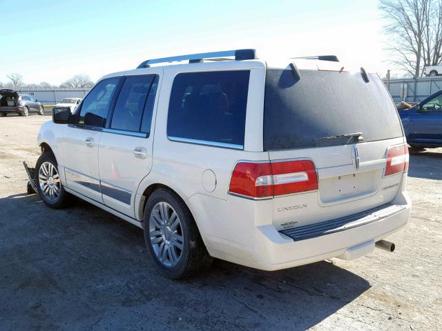5LMFU28527LJ16392 - 2007 LINCOLN NAVIGATOR 白色 照片 3