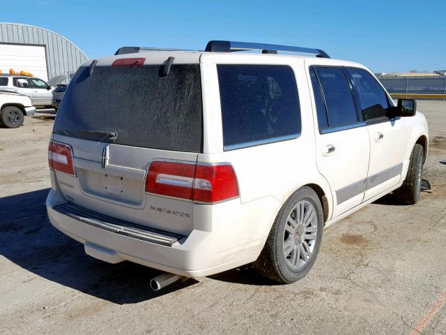 5LMFU28527LJ16392 - 2007 LINCOLN NAVIGATOR 白色 照片 4