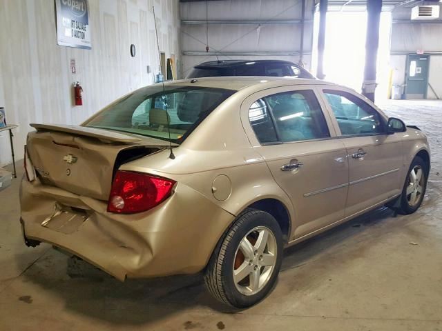 1G1AZ58FX67728773 - 2006 CHEVROLET COBALT LTZ GOLD photo 4