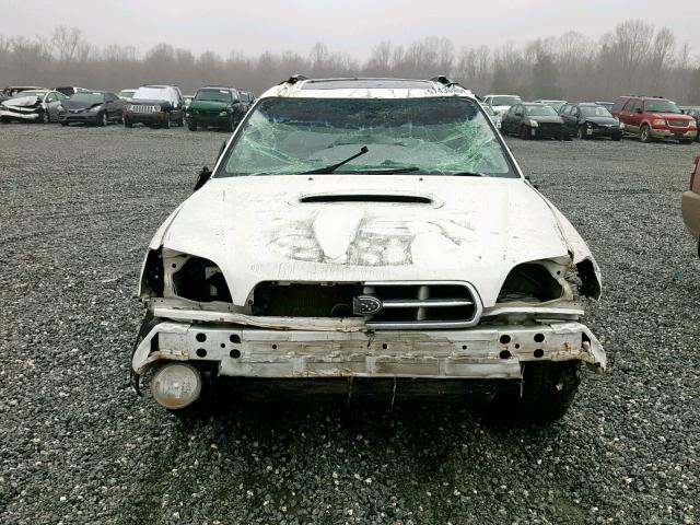 4S4BT63C956100297 - 2005 SUBARU BAJA TURBO WHITE photo 7