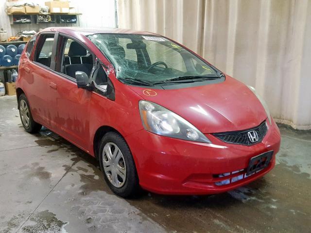 JHMGE8G20AC001332 - 2010 HONDA FIT RED photo 1